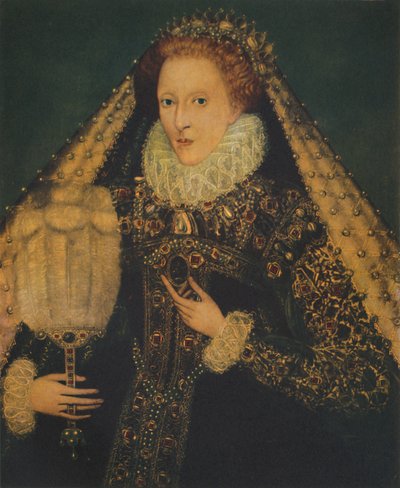 Królowa Elżbieta I, ok. 1580. 1941. autorstwa Unbekannt