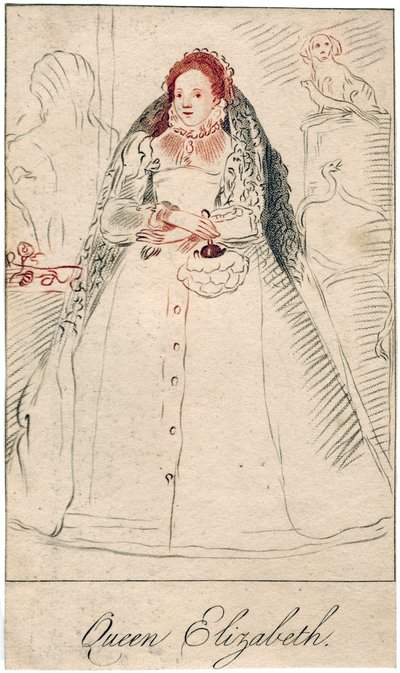 Królowa Elżbieta I z Anglii, 1533-1603 autorstwa Unbekannt