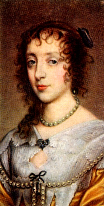 Królowa Henrietta Maria autorstwa Unbekannt