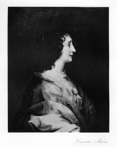Królowa Henrietta Maria, królowa małżonka Anglii, Szkocji i Irlandii, 1907 autorstwa Unbekannt