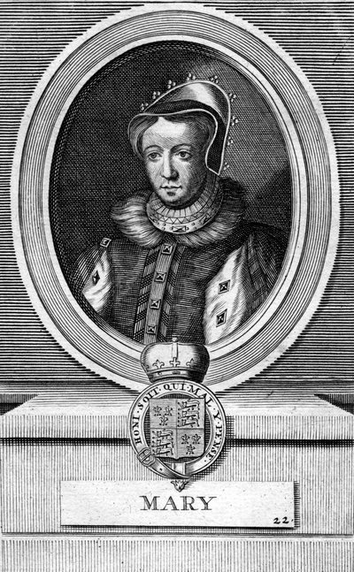 Królowa Mary I z Anglii autorstwa Unbekannt