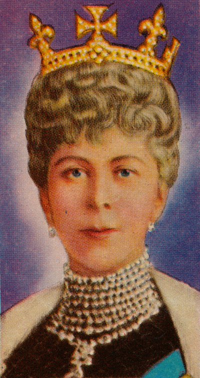 Królowa Mary, małżonka króla Jerzego V, podczas swojego pierwszego otwarcia parlamentu, 1911 1935 autorstwa Unbekannt