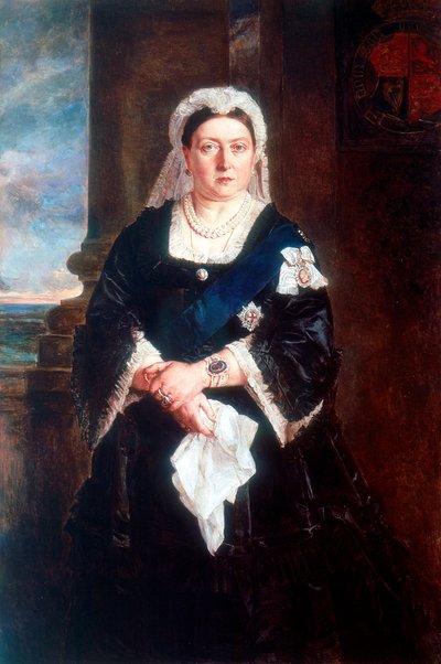 Królowa Wiktoria, ok. 1880 r autorstwa Unbekannt