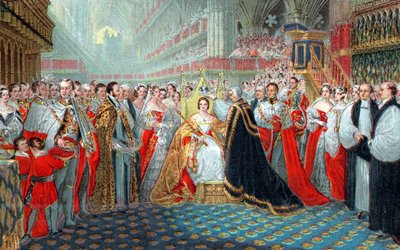 Koronacja królowej Wiktorii, 1837 1887 autorstwa Unbekannt