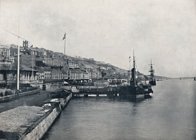 Queenstown - Patrząc wzdłuż brzegu, 1895 autorstwa Unbekannt