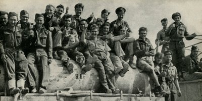 R.A.F. Załogi naziemne: Trypolitania, c 1942-1943, 1945. autorstwa Unbekannt