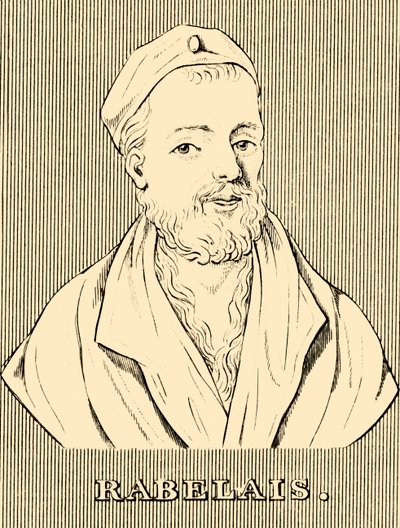 Rabelais, c.1483-1553, 1830. autorstwa Unbekannt
