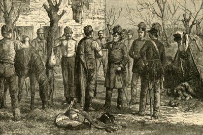 Radecki po zwycięstwie pod Novara 1849, 1890. autorstwa Unbekannt