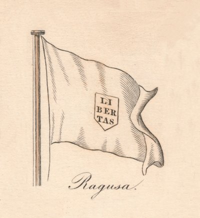 Ragusa, 1838 autorstwa Unbekannt