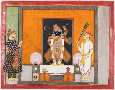 Raja Ram Singh Okręty wojenne Krishna Most Nathji Hodowca, ok. godz. 120. autorstwa Unbekannt