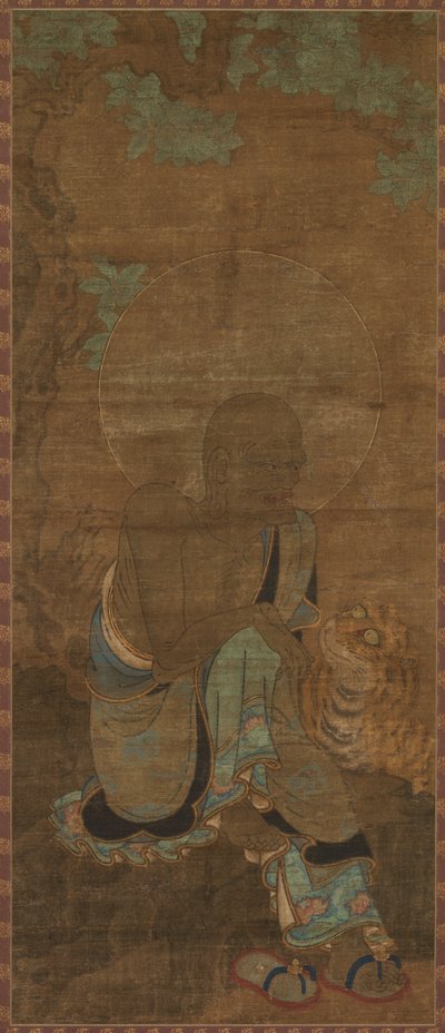 Rakkan Arhat, 1300s. autorstwa Unbekannt