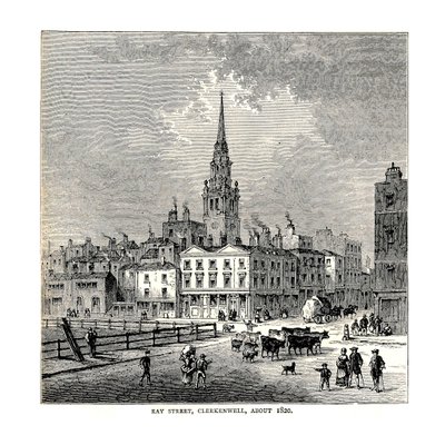 Ray Street, 1820 autorstwa Unbekannt