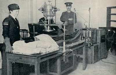 Promienie, które ujawniają sekretne zakamarki ciała, ok. 1935 r. autorstwa Unbekannt
