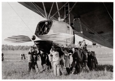 Gondola tylna, Zeppelin LZ 127 Graf Zeppelin, 1933 autorstwa Unbekannt