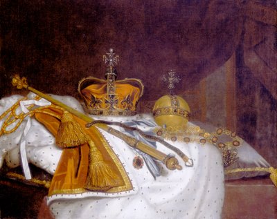 „Regalia Karola II”, 1670s autorstwa Unbekannt