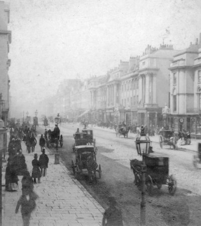 Regent Street, Londyn, 1892 autorstwa Unbekannt