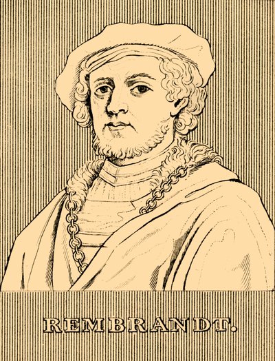 Rembrandta, 1606-1669, 1830. autorstwa Unbekannt
