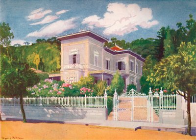 Rezydencja pana Josepha Walkera, Petropolis, 1914 autorstwa Unbekannt