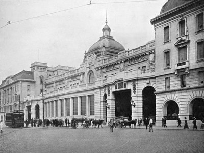 Dworzec kolejowy Retiro, Buenos Aires, Argentyna autorstwa Unbekannt