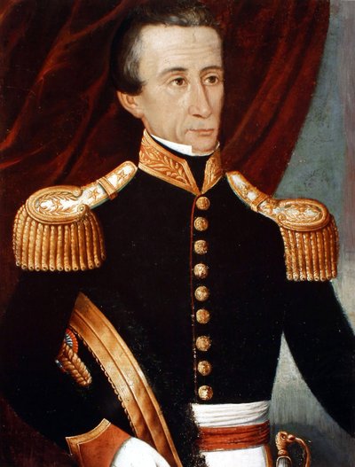 Portret Francisco Antonio Pinto (1785-1858) autorstwa Unbekannt