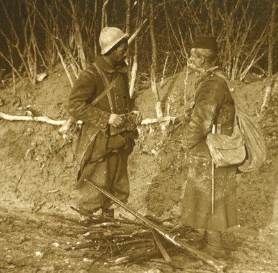 Powrót z Verdun, północna Francja, c1914-c1918 autorstwa Unbekannt