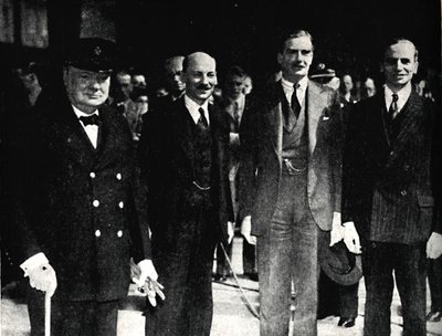 Powrót do Londynu z Ameryki, 27 czerwca 1942, 1945. autorstwa Unbekannt