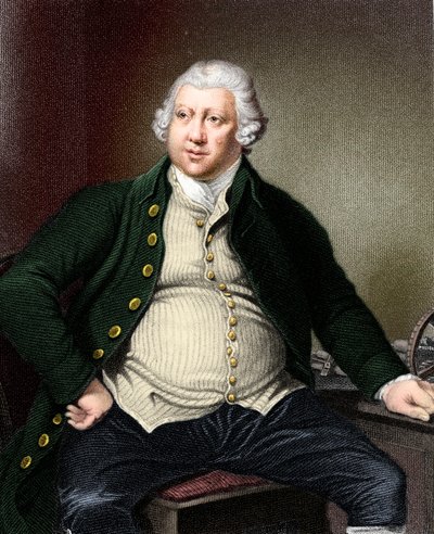 Richard Arkwright 1732-1792, brytyjski przemysłowiec i wynalazca autorstwa Unbekannt