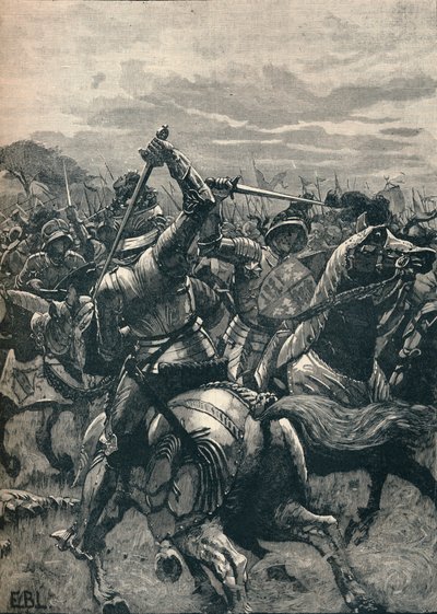 Ryszard III w bitwie pod Bosworth, 1485 1905 autorstwa Unbekannt