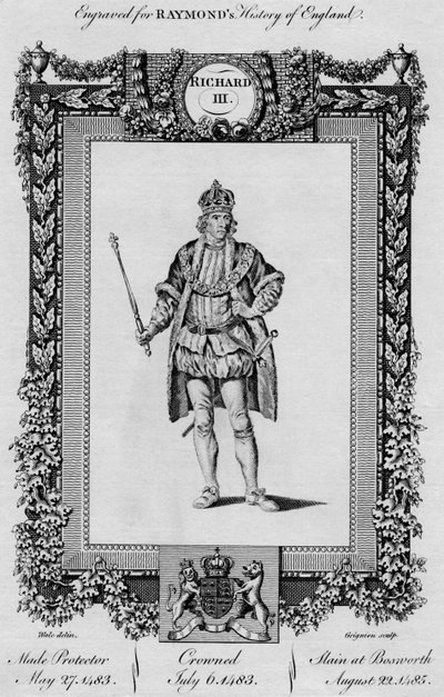 Ryszard III, ok. 1787 r. autorstwa Unbekannt