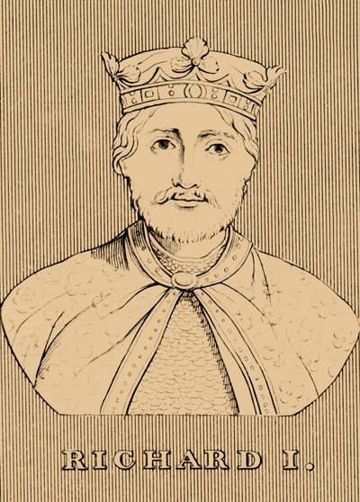 Ryszard I, 1157-1199, 1830. autorstwa Unbekannt