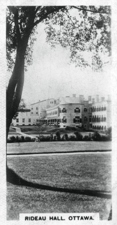 Rideau Hall, Ottawa, Kanada, ok. 1920 r. autorstwa Unbekannt