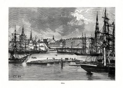 Ryga, Łotwa, 1879 autorstwa Unbekannt