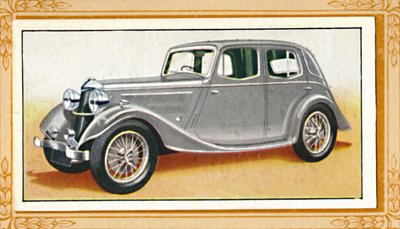 Riley 1 12-litrowy salonik z sokołem, ok. 1936 r autorstwa Unbekannt