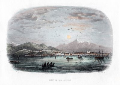 Rio de Janeiro, Brazylia, XIX w. autorstwa Unbekannt