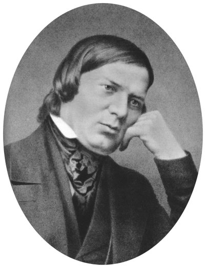 Robert Schumann 1810-1856 był niemieckim kompozytorem, estetą i wpływowym krytykiem muzycznym autorstwa Unbekannt