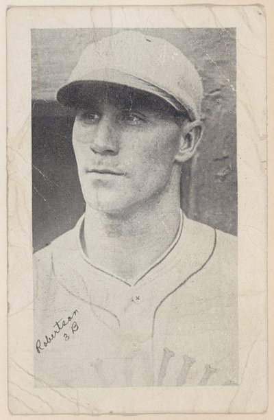 Robertson, 3 B, aus Baseball-Streifen-Karten W575-2, ca. 1921-22 von Unbekannt