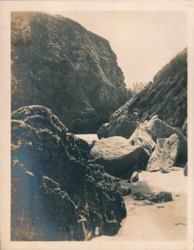 Skały w Newquay, 1927 autorstwa Unbekannt