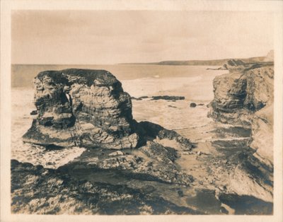 Skały w Porth - Newquay, 1927 autorstwa Unbekannt