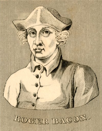 Roger Bacon, 1219-1292, 1830. autorstwa Unbekannt