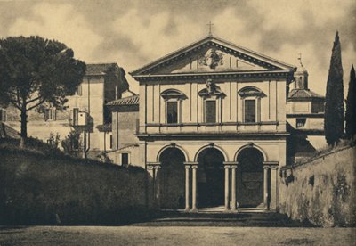 Roma - Bazylika Św. Sebastiana na Drodze Appijskiej, 1910 autorstwa Unbekannt