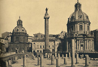 Roma - Kolumna Trajana, 1910 autorstwa Unbekannt
