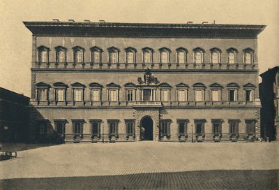 Roma - Pałac Farnese, 1910 autorstwa Unbekannt