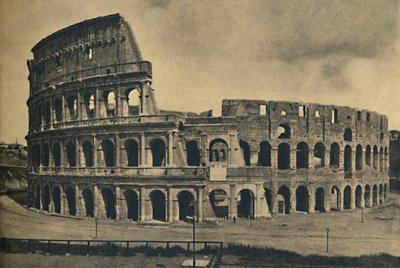 Roma - Amfiteatr Flawiuszów Znany jako Koloseum, 1910. autorstwa Unbekannt