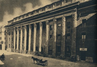 Rzym - Piazza di Pietra, 1910 autorstwa Unbekannt