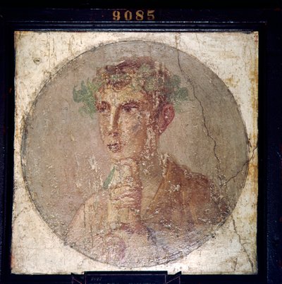 Rzymski portret młodzieńca z Pompejów, I wiek. autorstwa Unbekannt