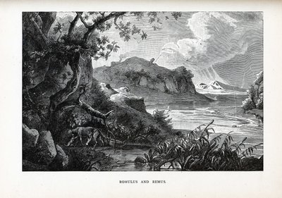 Romulus i Remus, 1882 autorstwa Unbekannt