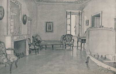 Pokój, w którym urodził się Napoleon, 1896 autorstwa Unbekannt