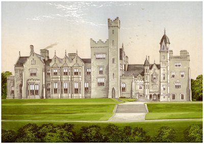 Rossmore Park, hrabstwo Monaghan, Irlandia, dom Lorda Rossmore, ok. 1880 r. autorstwa Unbekannt