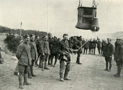 Balony latawców Royal Field Artillery były oczami naszych dział we Francji, 1919. autorstwa Unbekannt