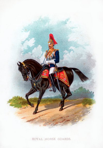 Królewska Gwardia Konna, 1888 autorstwa Unbekannt